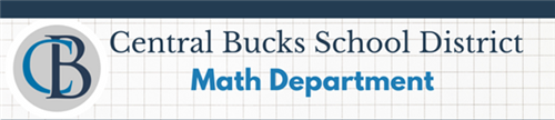 Central Bucks School District Math Department